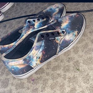Galaxy Vans size 7!! good condition!